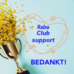 Rabo Clubsupport: Bedankt!